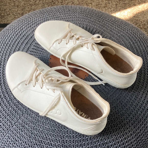 Vivo Barefoot White Women's Athletic Shoes - Picture 4 of 9